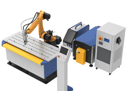 激光焊接机器人系统+焊接自动化